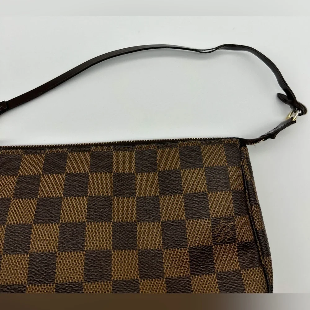 Louis Vuitton LV Accessories Pouch Bag Pochette Accessoires Damier Ebene reg sz